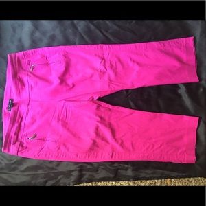 INC International Concepts Pink crop pant size 14P